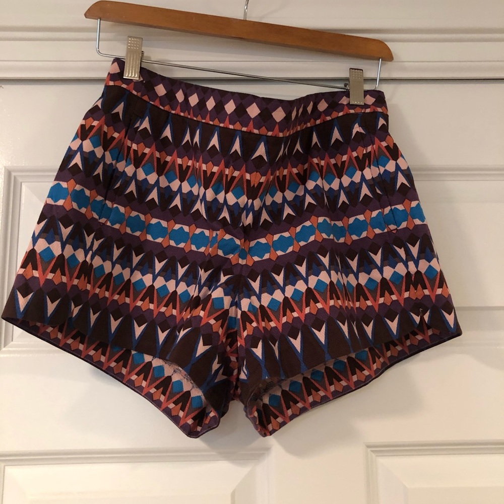 JCrew printed shorts